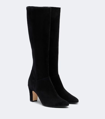 Botas altas Pitana de ante - Manolo Blahnik - Modalova