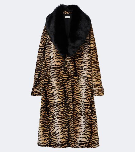 Bedruckter Mantel Nina aus Shearling - Nour Hammour - Modalova