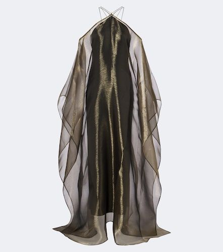 Caftán Sza Sza de organza drapeado - Taller Marmo - Modalova