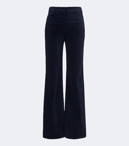 Cotton corduroy wide-leg pants - Veronica Beard - Modalova