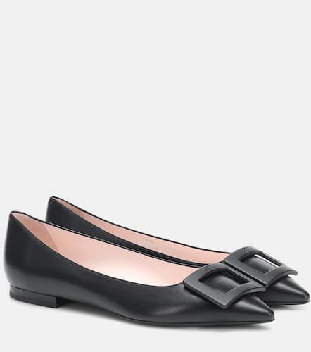 Gommettine Ball leather ballet flats - Roger Vivier - Modalova