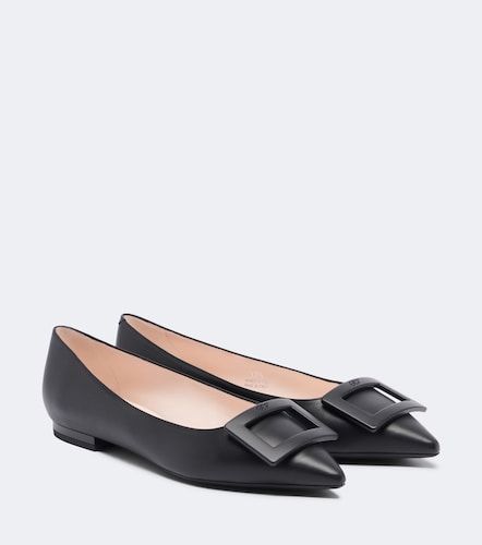 Gommettine Ball leather ballet flats - Roger Vivier - Modalova