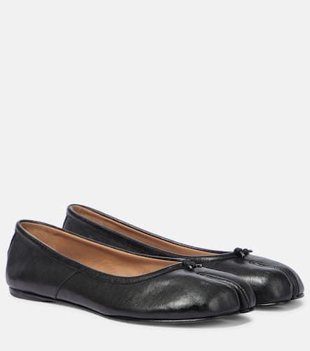 Tabi leather ballet flats - Maison Margiela - Modalova