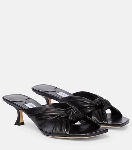 Jimmy Choo Avenue 50 leather mules - Jimmy Choo - Modalova