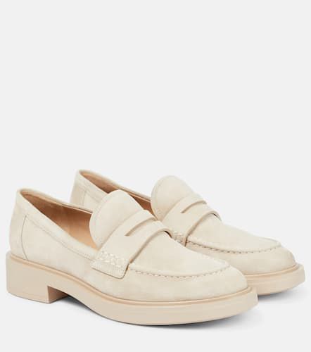 Gianvito Rossi Harris suede loafers - Gianvito Rossi - Modalova