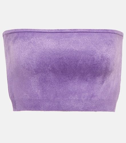 Alaïa Top bandeau de terciopelo - Alaia - Modalova