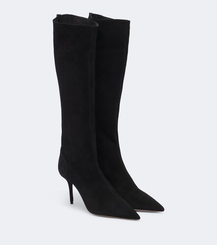 Saint Honore 85 suede boots - Aquazzura - Modalova