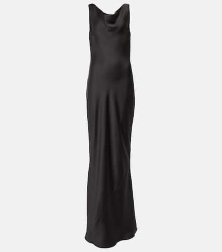 Maria crÃªpe satin maxi dress - Norma Kamali - Modalova