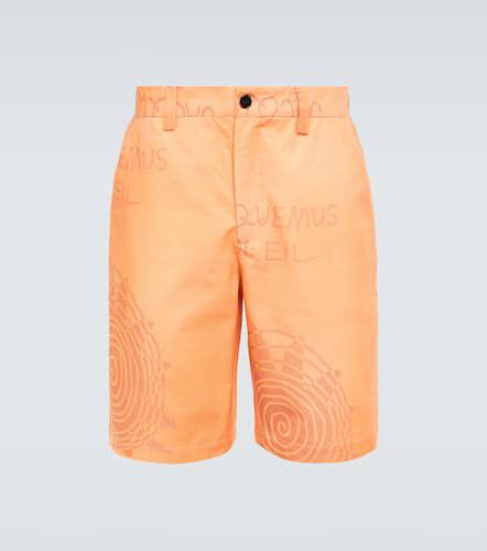 Le Short Tecido printed cotton shorts - Jacquemus - Modalova