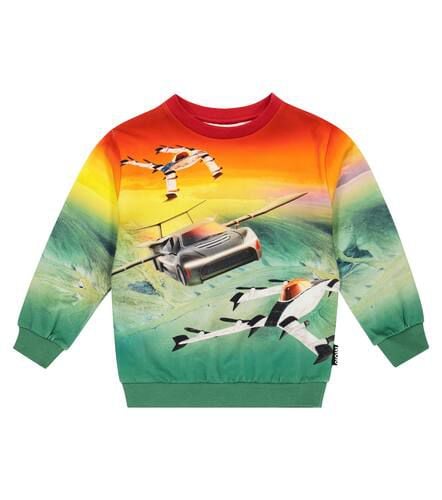 Miksi printed cotton sweatshirt - Molo - Modalova