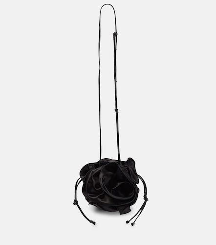 Ruched satin shoulder bag - Magda Butrym - Modalova