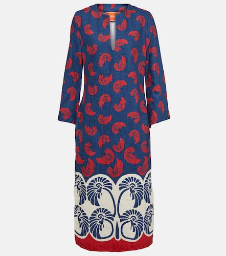 The Kaftan printed cotton midi dress - La DoubleJ - Modalova