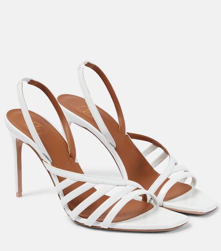 Ama 90 leather slingback sandals - Malone Souliers - Modalova