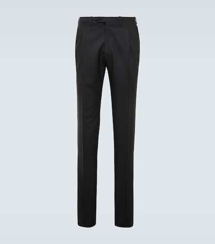 Kiton Mid-rise wool slim chinos - Kiton - Modalova