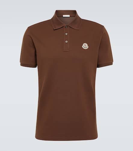 Moncler Cotton piquÃ© polo shirt - Moncler - Modalova