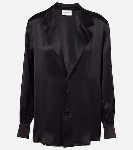 Saint Laurent Satin shirt - Saint Laurent - Modalova