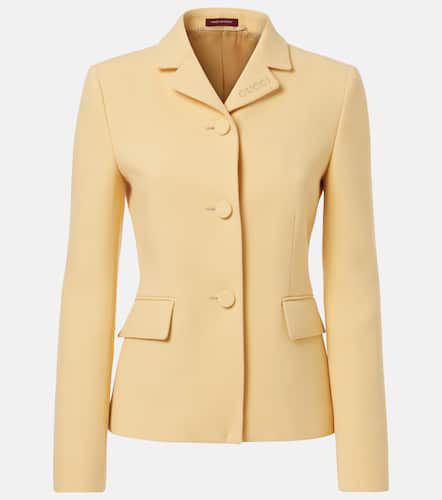 Gucci Wool crÃªpe jacket - Gucci - Modalova