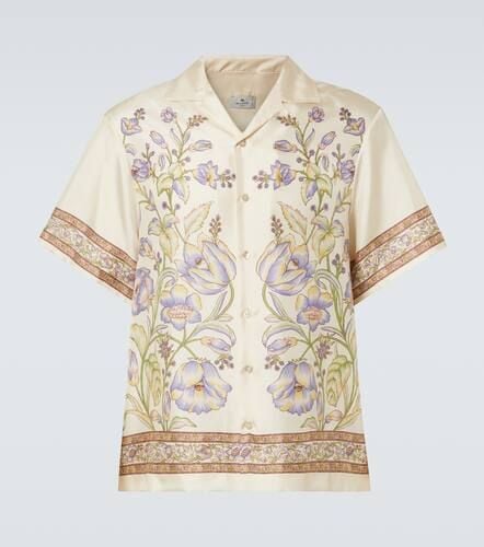 Etro Paisley silk bowling shirt - Etro - Modalova