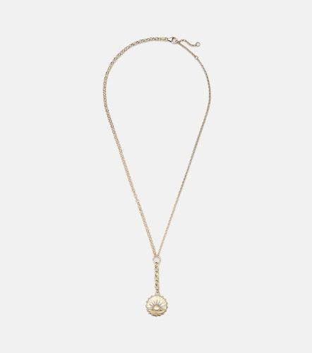 Halskette New Beginnings and Internal Compass aus 18kt Gelbgold mit Diamanten - FoundRae - Modalova