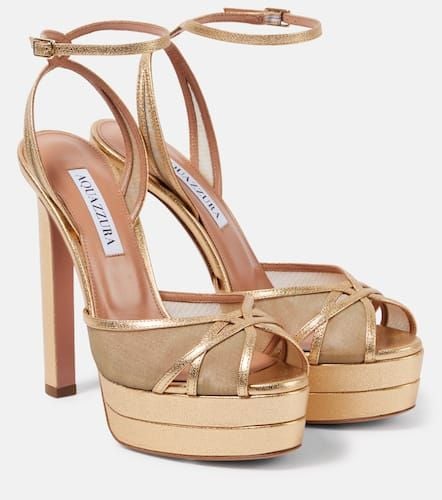 Sandali Shear 130 con plateau - Aquazzura - Modalova