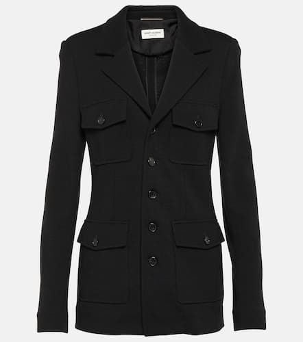 Saint Laurent Wool-blend blazer - Saint Laurent - Modalova