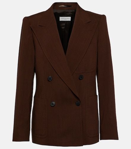 Double-breasted blazer - Dries Van Noten - Modalova
