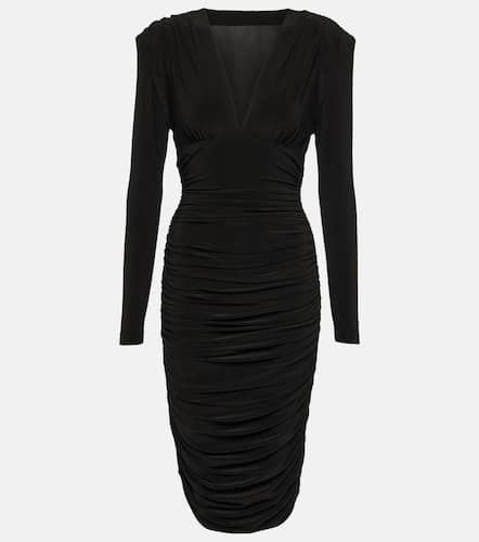 Ruched jersey midi dress - Norma Kamali - Modalova