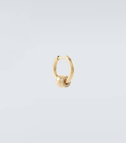 Kt hoop earring with diamonds - Rainbow K - Modalova