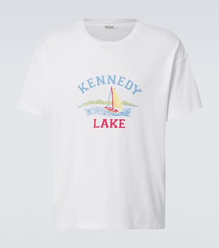 Bode Kennedy Lake-print T-shirt - Bode - Modalova