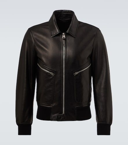 Tom Ford Lederjacke - Tom Ford - Modalova