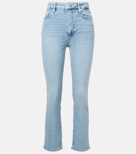 Pencil Crop high-rise straight jeans - Frame - Modalova