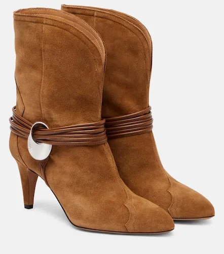 Ankle Boots Dytho aus Veloursleder - Isabel Marant - Modalova