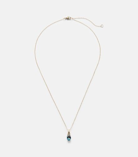 Collana Serenity in 14kt con spinello - Stone and Strand - Modalova