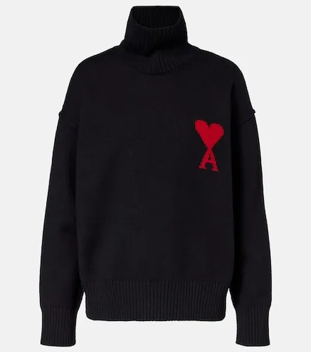 Ami de Cour virgin wool turtleneck sweater - Ami Paris - Modalova
