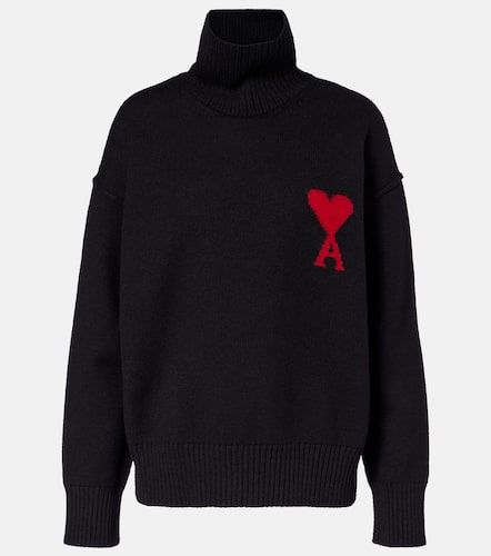 Rollkragenpullover Ami de Cœur aus Schurwolle - Ami Paris - Modalova