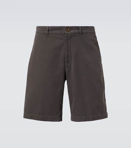 Shorts in twill di cotone - Brunello Cucinelli - Modalova