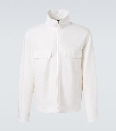 Chaqueta de algodón, lino y seda - Zegna - Modalova