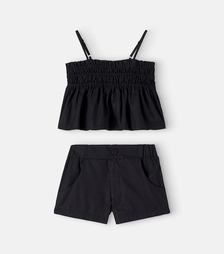Fábula Set de top y shorts de algodón - Fabula - Modalova