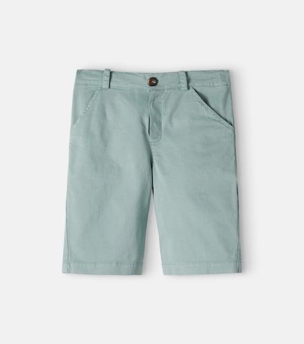 Shorts Bocusi de sarga de algodón - La Coqueta - Modalova