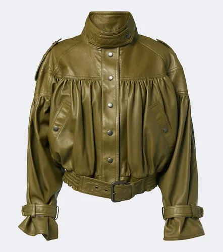 Chloe Cropped leather jacket - Chloe - Modalova