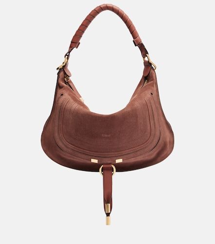 Marcie Small suede shoulder bag - Chloe - Modalova