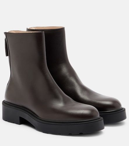 Nobilis Fast leather ankle boots - The Row - Modalova
