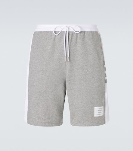 Shorts 4-Bar in jersey di cotone - Thom Browne - Modalova