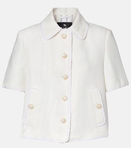 Etro Jacke aus Leinen - Etro - Modalova