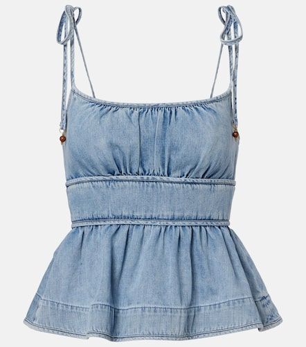 Zimmermann Top Wanderlust de denim - Zimmermann - Modalova