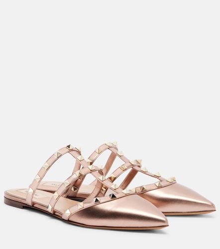 Rockstud leather mules - Valentino Garavani - Modalova