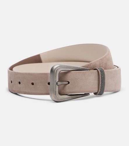 Brunello Cucinelli Suede belt - Brunello Cucinelli - Modalova