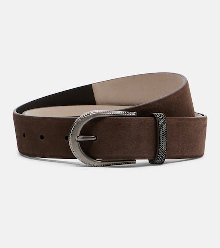 Brunello Cucinelli Suede belt - Brunello Cucinelli - Modalova