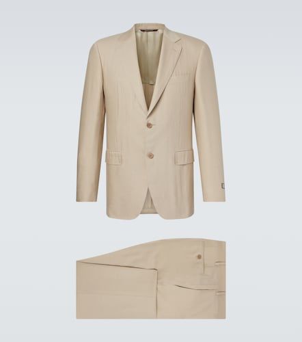 Canali Abito in lino e lana - Canali - Modalova