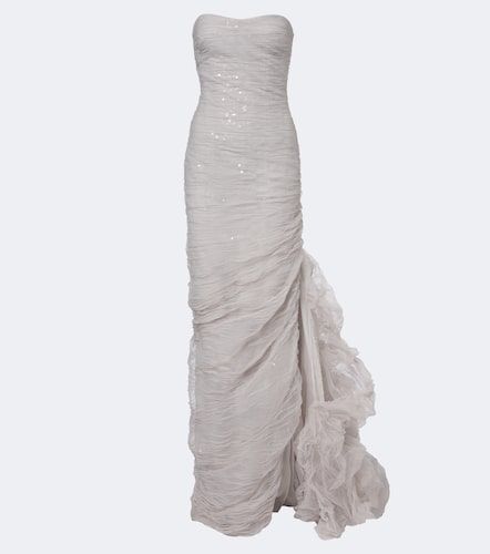Marmar Halim Sequined bustier gown - Marmar Halim - Modalova